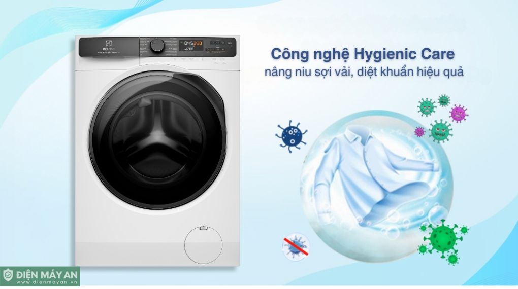 Máy Giặt Sấy Electrolux Inverter Giặt 11Kg Sấy 7Kg EWW1123P5WC 